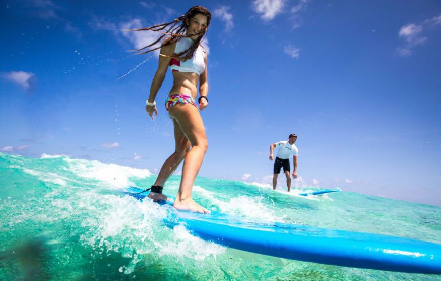 Surfing In Zanzibar