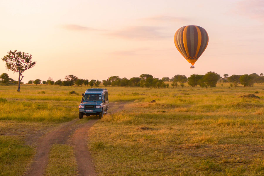 DAY2: Balloon Safari And Back To Zanzibar.