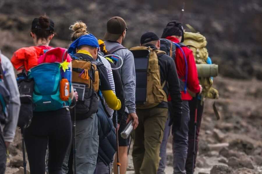 DAY 4: SHIRA CAMP (3845m) TO BARRANCO CAMP (3960m)
